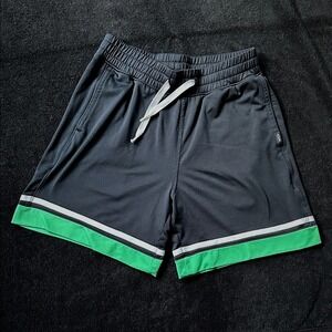 Abercrombie Kids Black and Green Athletic Shorts Youth size 11/12